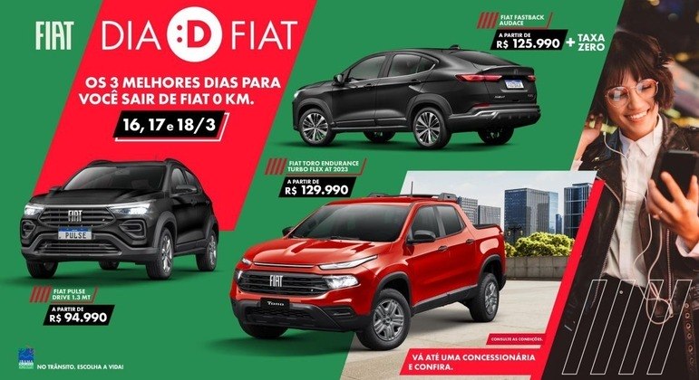 Fiat Toro Endurance Flex tem o preço de R$ 129.990
