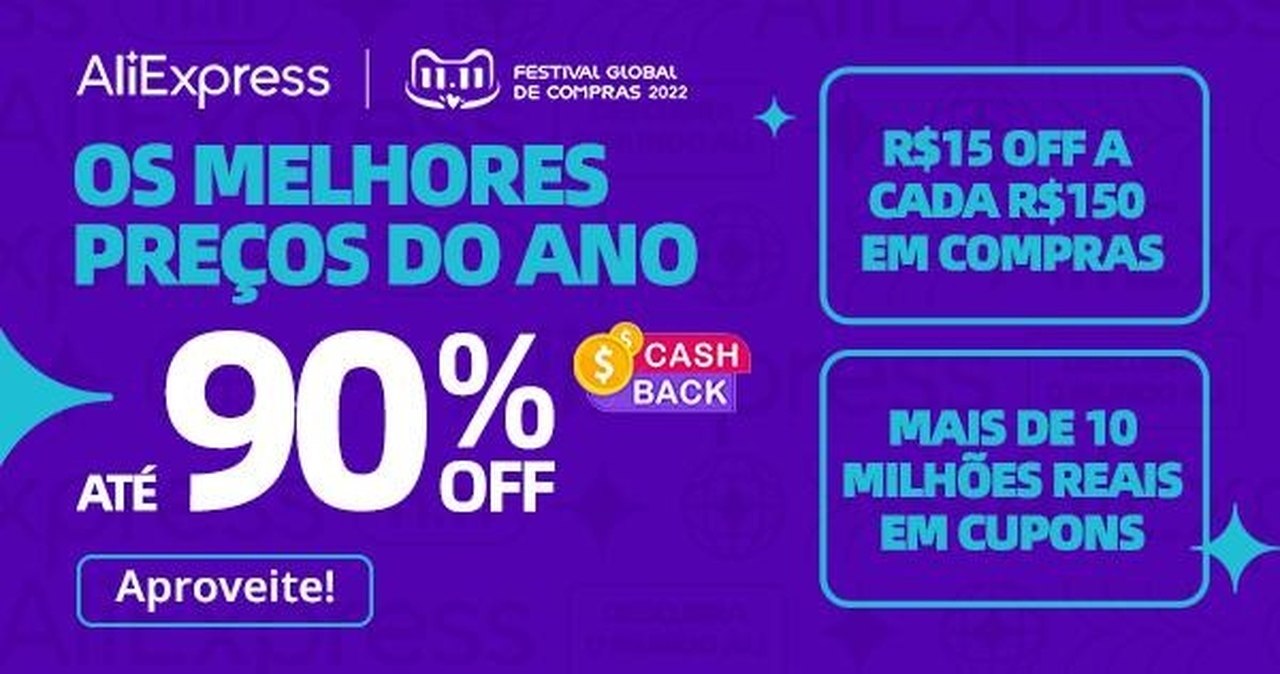AliExpress] Promoções 11.11 🎮 2023  Fórum Adrenaline - Um dos maiores e  mais ativos fóruns do Brasil