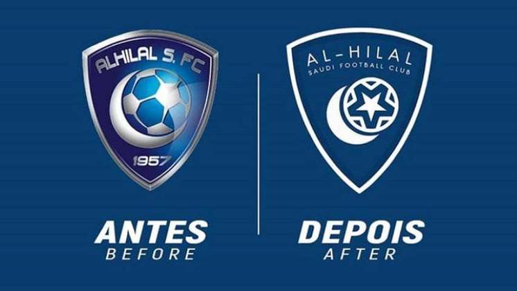 Proposta de mudança para o escudo do Al-Hilal.