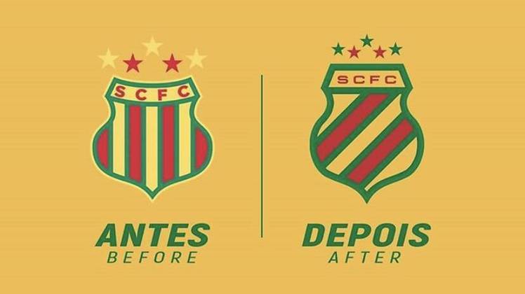 Proposta de mudança para o escudo do Sampaio Corrêa, por Lucas Carvalho.