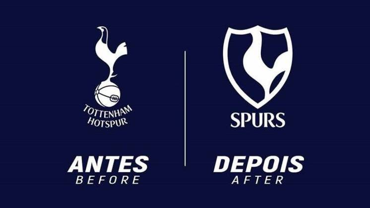 Proposta de mudança para o escudo do Tottenham.