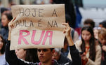Protesto educação Brasil