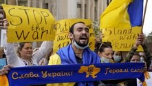 Europeus tomam as ruas para pedir o fim da guerra na Ucrânia