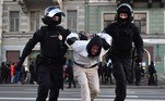 No protesto da última quinta-feira (22), um dia após o anúncio da mobilização, cerca de 1,4 mil pessoas foram presas em todo o país
