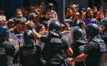 protestos argentina polícia Buenos Aires 