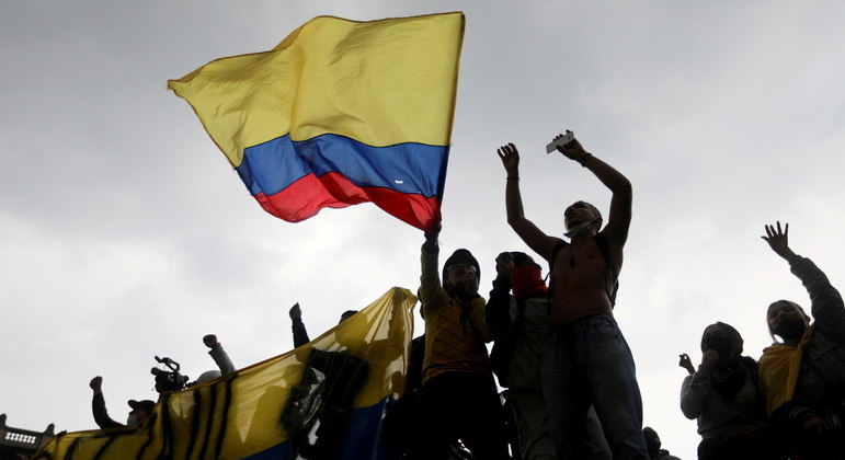 Protestos contra 'lockdown' foram reprimidos pelo governo da Colômbia?