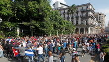Cubanos ocupam as ruas de Havana para pedir 'liberdade' 