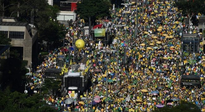 Protestos em apoio Ã  Lava Jato e a Sergio Moro neste domingo em SP, organizadores dizem ter havido marchas em 185 cidades