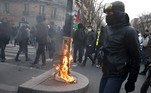 Protestos França
