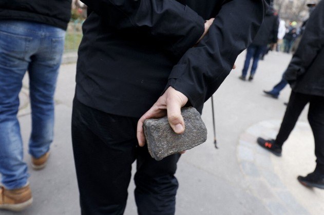 Protestos França