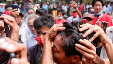 Repressão de protesto em Mianmar deixa pelo menos dois mortos