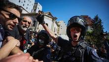 Polícia e manifestantes entram em confronto no primeiro protesto contra Milei em Buenos Aires