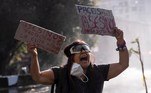 protestos no Chile