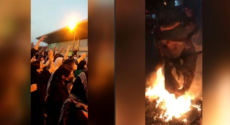 Protestos no Irã ganharam força nos últimos seis meses
