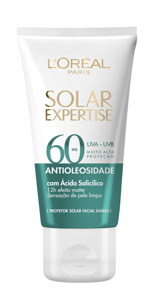 Protetor Solar Facial L'Oréal Paris Solar Expertise Antioleosidade FPS 60 (Divulgação/L’Oréal Paris)