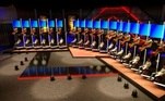 Grandes conquistasJá que não paramos de falar em perrengues e desafios, é de
se imaginar o porquê do nome do programa, né? Em entrevista, os diretores explicaram que a ideia surgiu do fato de que os participantes terão que batalhar muito até
conquistarem o grande prêmio de R$ 1 milhão (fora os R$ 500 mil distribuídos ao longo do jogo). Vale ainda lembrar que os cenários das competições estão bem diferentes e prometem muito frio na barriga de quem está do outro
lado da tela