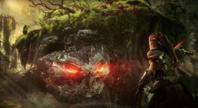 Em Horizon: Forbidden West, Aloy viaja para o oeste em uma versão futurista dos Estados Unidos 