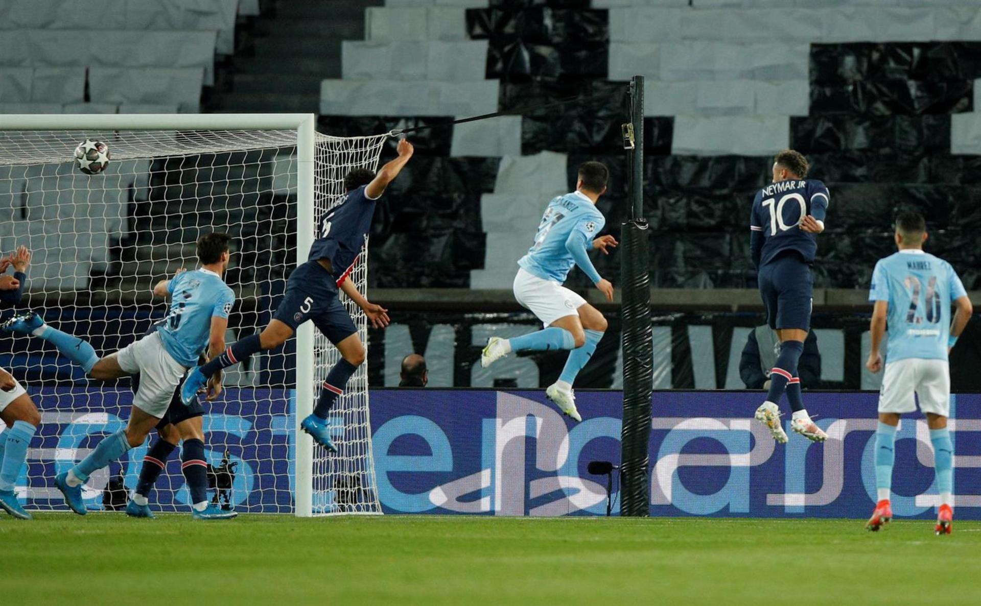 Fora de casa, Manchester City vence Paris Saint-Germain na semifinal da  Champions League - Jogada - Diário do Nordeste