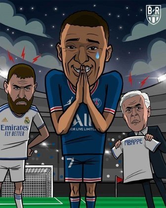 PSG leva a melhor, fica com Kylian Mbappé, e torcedores não perdoam Real Madrid nas redes sociais.