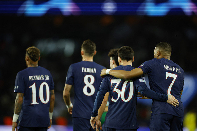 A vitória de 7 a 2 do Paris Saint-Germain garantiu ao time do técnico Christophe Galtier o primeiro lugar no Grupo H. O Maccabi Haifa está na quarta colocação, com apenas três pontos