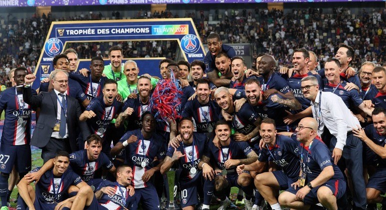 Com o pé direito! PSG goleia Nantes e é campeão da Supercopa da França

