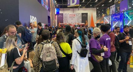 Público lotou os corredores do São Paulo Expo