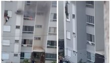 Avós pulam de prédio em MG para fugir de incêndio causado por neta de 11 anos após briga por celular