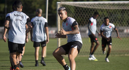 Pumita Rodriguez durante treino do Vasco