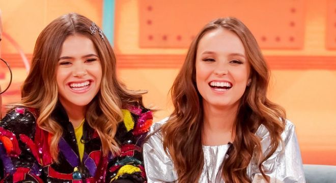 Larissa Manoela celebra amizade com Maisa Silva