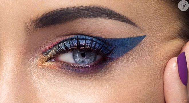 O degradê é uma boa pedida para quem quer uma maquiagem prática e original