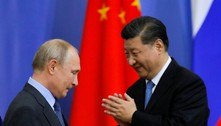Putin agradece a Xi por 'posição equilibrada' sobre o conflito na Ucrânia