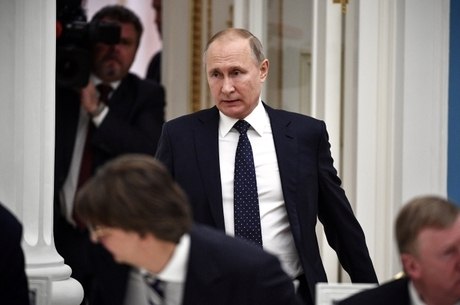 Putin discursou após supervisionar teste 