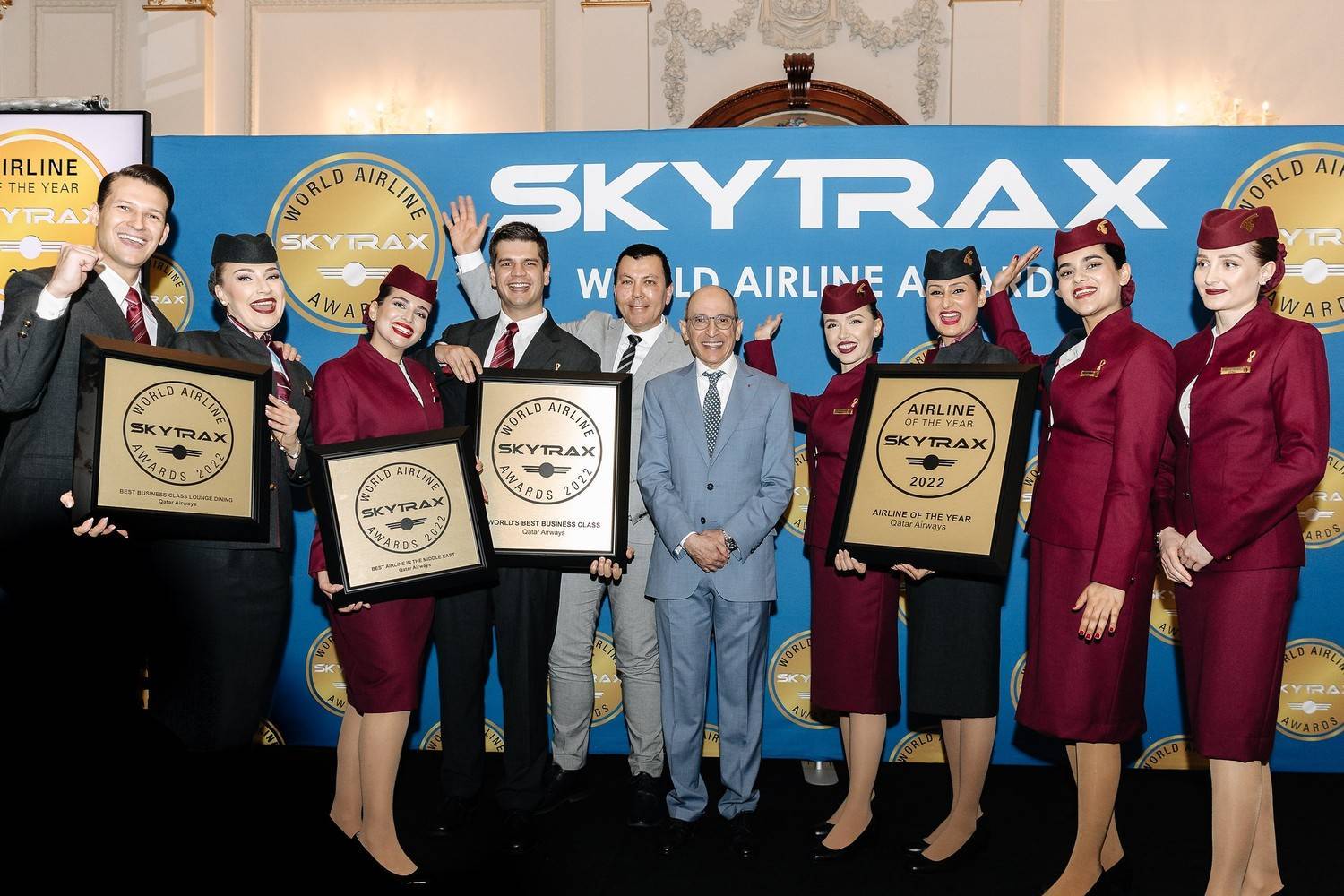 Qatar Airways: "Companhia Aérea do Ano" da Skytrax pela 7º vez