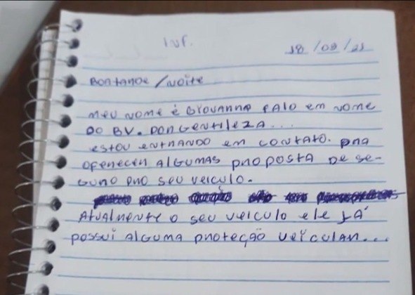 Agentes encontraram seis notebooks e anotações com o roteiro dos golpistas
