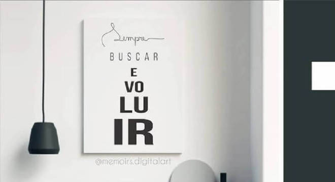 quadro branco e preto