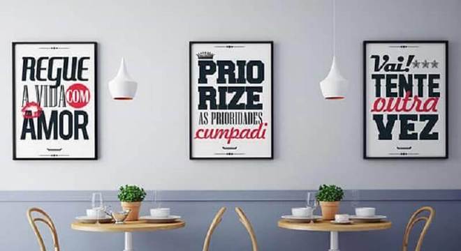 quadros decorativos com frases