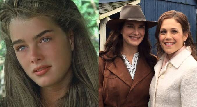 De Lagoa Azul para Quando Chama o Coração, Brooke Shields nunca decepciona