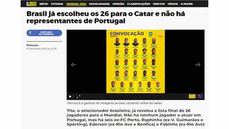 Quanto à lista em si, o site português chamou a atenção para a ausência de jogadores do campeonato local na lista. Até Hulk, do Atlético Mineiro chegou a ser citado no texto como uma ausência.