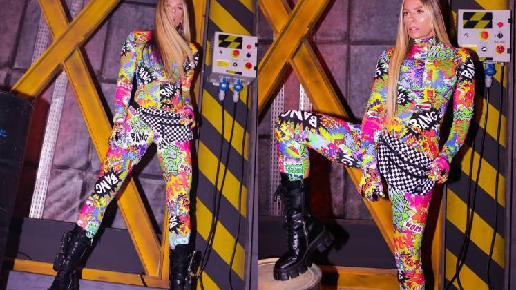 Nada representaria melhor o caos do dia de formação de DR do que um Pop Art, não é mesmo? E a aposta da noite entregou muita informação artística, forma, cor e composição  