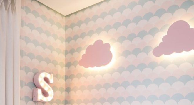 Quarto de luxo para crianças 