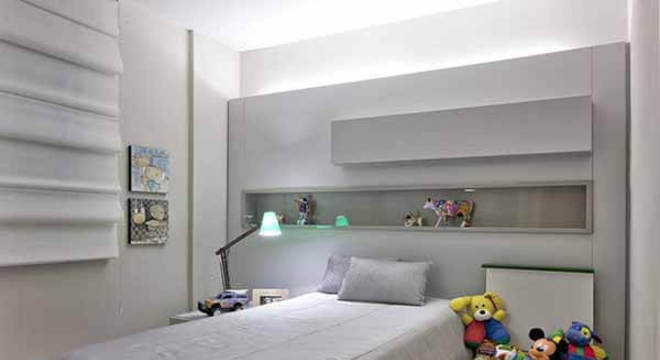 Quarto infantil planejado branco