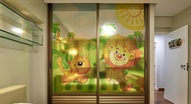 Quarto infantil planejado de apartamento