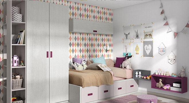 Quarto infantil planejado para menina