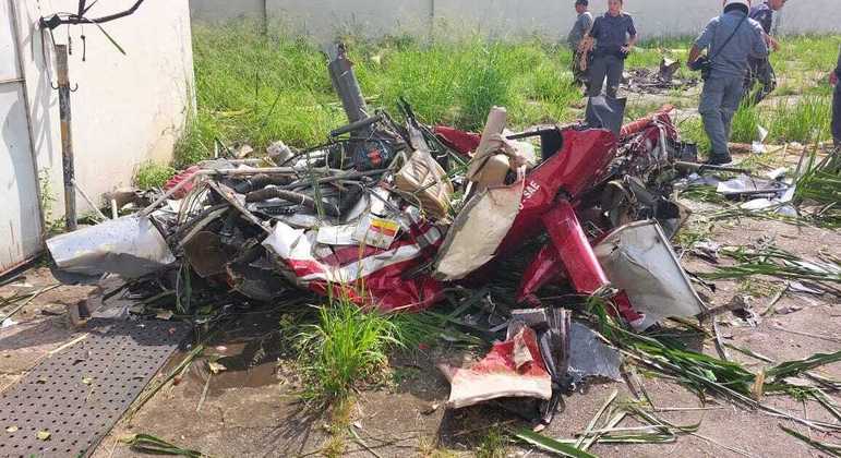 Aeronave cai em fábrica abandonada na Barra Funda