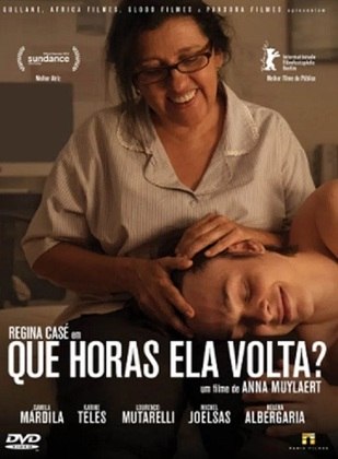 Que horas ela volta?: É um retrato social de
uma parcela de trabalhadores domésticos no Brasil e as complexas relações
sociais com seus empregadores