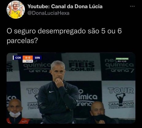 Queda de Sylvinho rendeu memes e fez a alegria dos torcedores do Corinthians nas redes sociais.