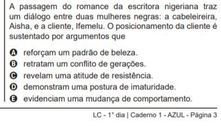 Inep corrige gabarito de Enem após acusações de racismo em respostas 