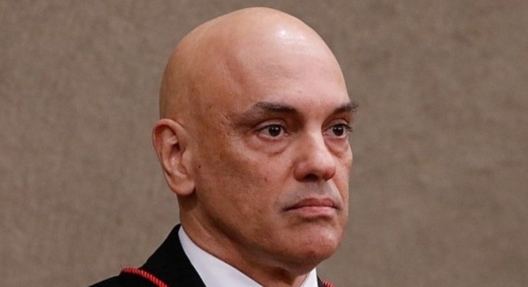 Presidente do TSE, Alexandre de Moraes, durante sessão da Corte