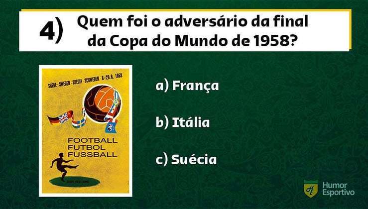 Quiz da Copa do Mundo: teste seu conhecimento sobre todos os títulos do Brasil. 