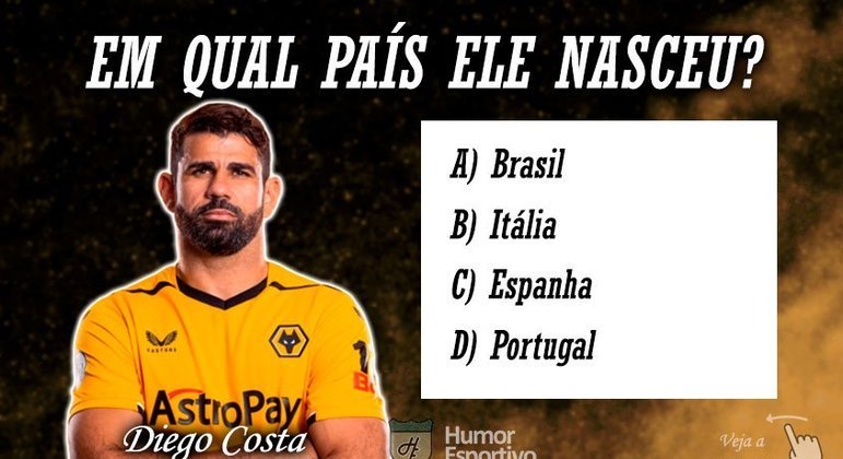 Quiz do Diego não existe resposta errada